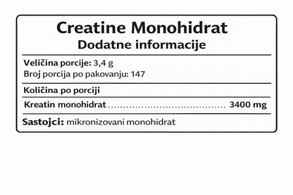 Z-NUTRITION PURE MICRONIZED CREATINE